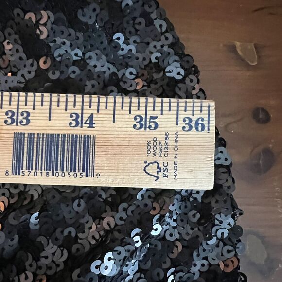 MM Couture By Miss Me Sequin Dress Women’s Size Small Sheer Back Swiftie 🎶 - Picture 10 of 11